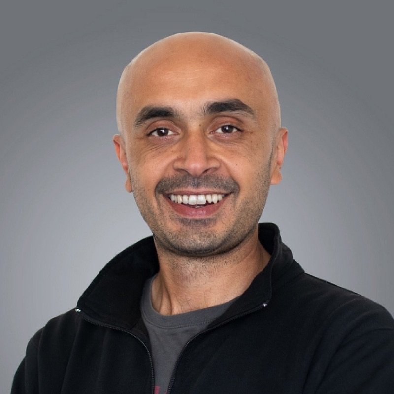 Albinder Dhindsa, chief executive of Eternal and founder of Blinkit, in a head and shoulders portrait against a grey background